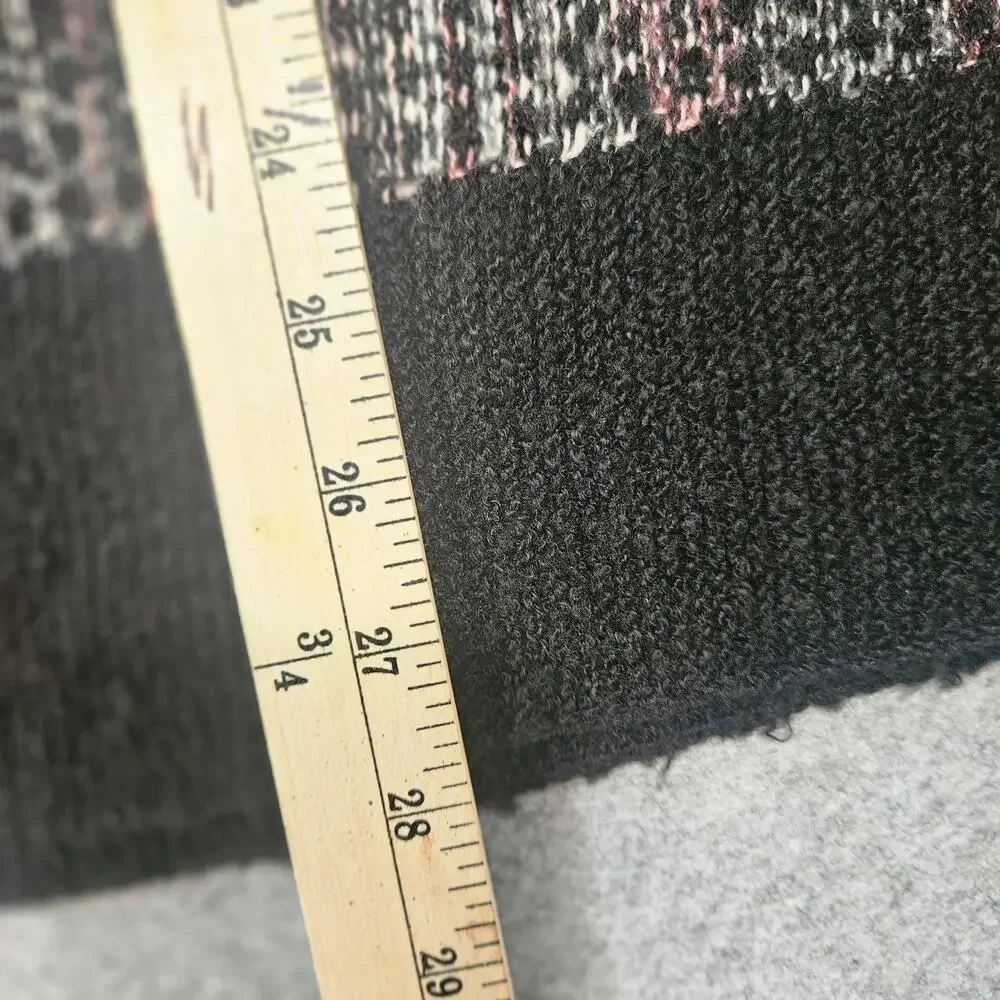 Pure Jill Oversized Tweed Knit Cowl Neck Tunic Sweater Plus Size 2X